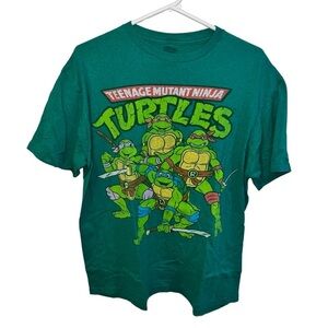 Tultex Green Teenage Mutant Ninja Turtles Tee